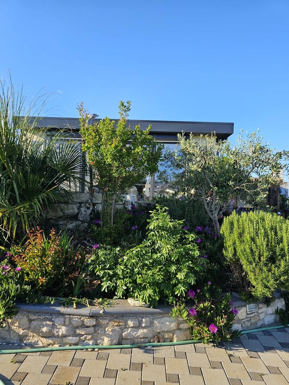 Haus, Garten und Terrasse